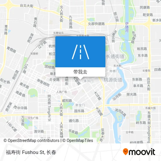 福寿街 Fushou St地图