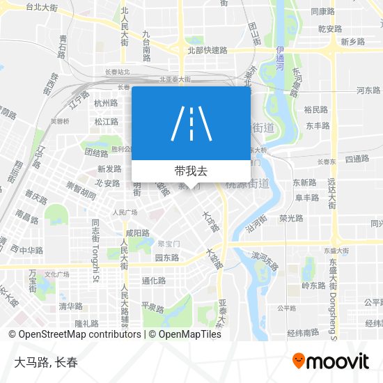 大马路地图