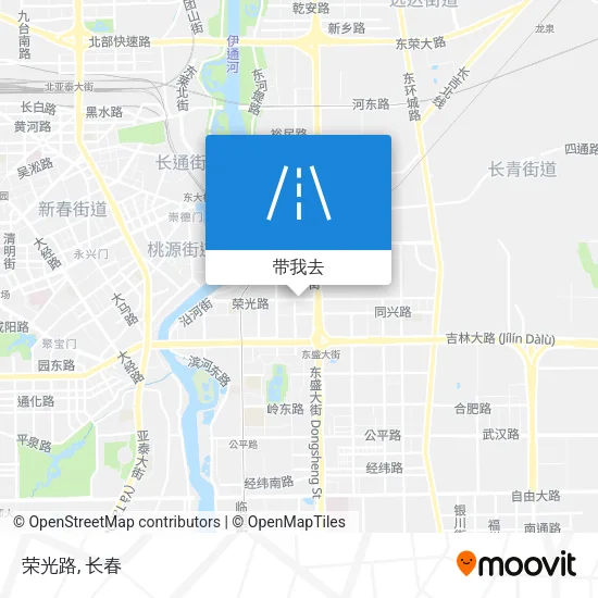 荣光路地图