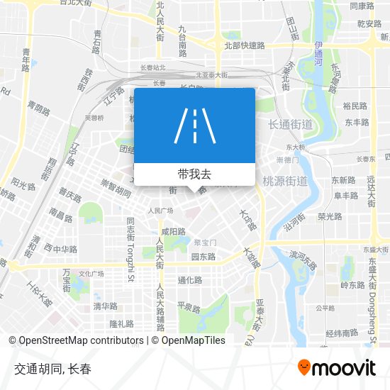 交通胡同地图