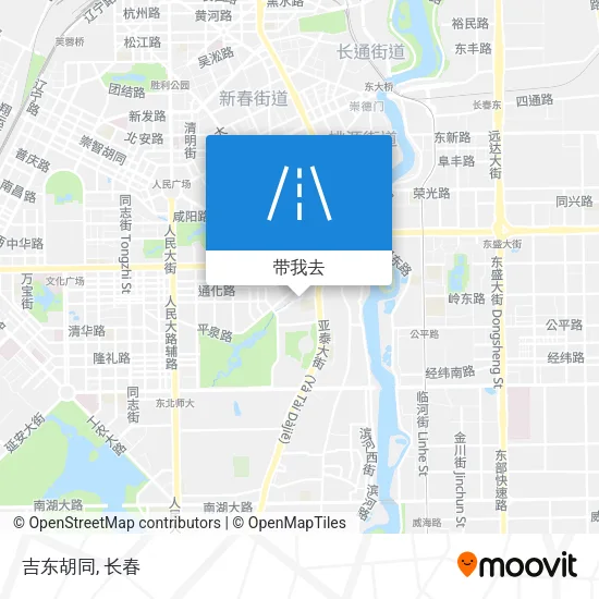 吉东胡同地图