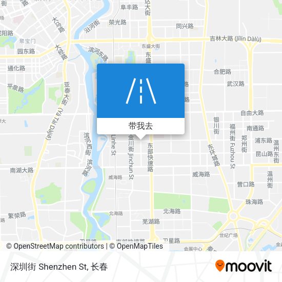 深圳街 Shenzhen St地图