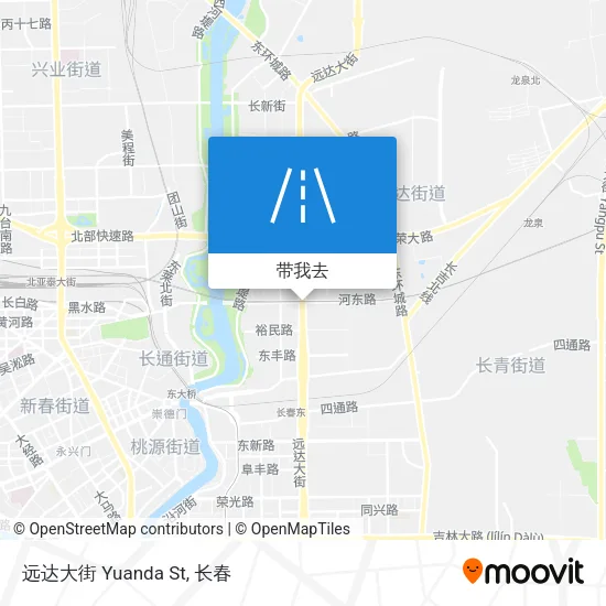 远达大街 Yuanda St地图