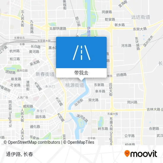 通伊路地图