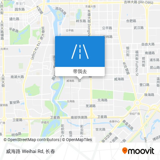威海路 Weihai Rd地图