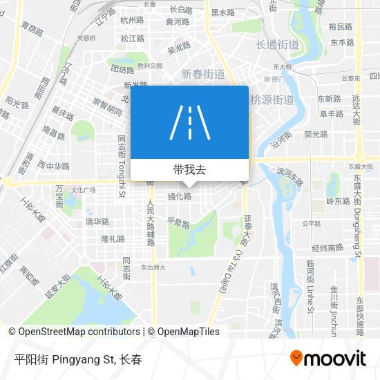 平阳街 Pingyang St地图