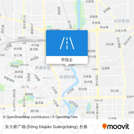 东大桥广场 (Dōng Dàqiáo Guǎngchǎng)地图