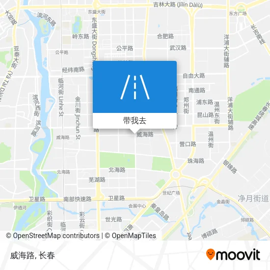 威海路地图