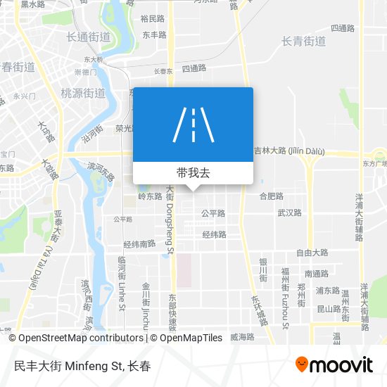民丰大街 Minfeng St地图