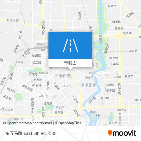 东五马路 East 5th Rd地图
