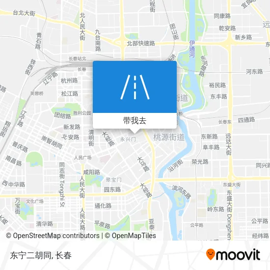 东宁二胡同地图