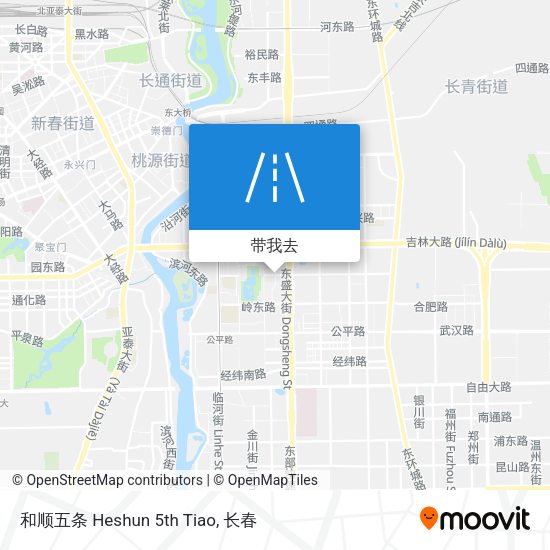 和顺五条 Heshun 5th Tiao地图