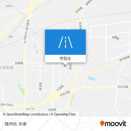 赣州街地图
