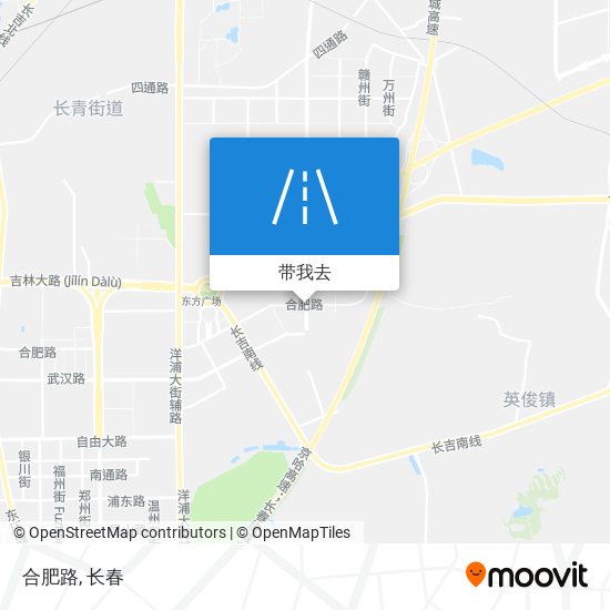 合肥路地图