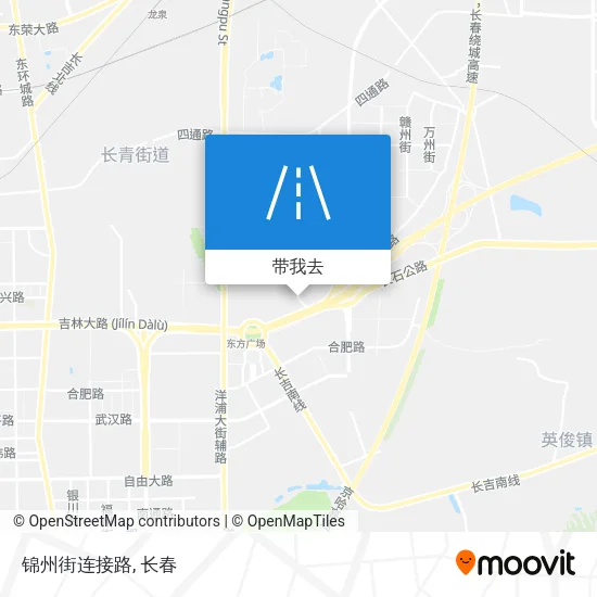 锦州街连接路地图