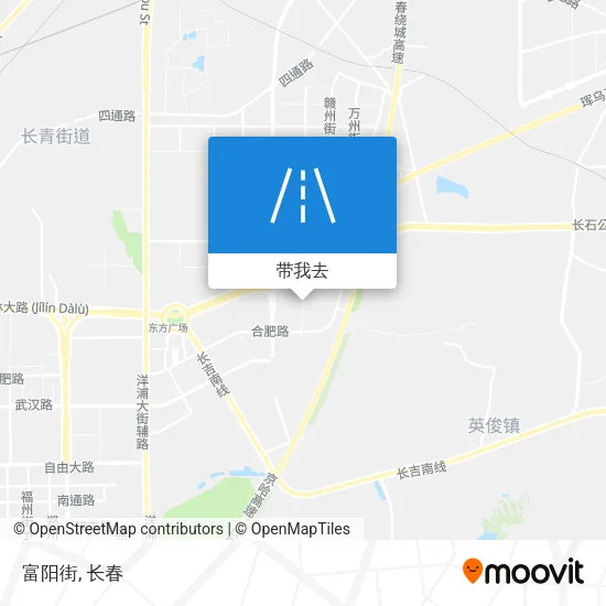 富阳街地图