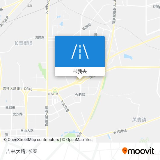 吉林大路地图