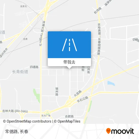 常德路地图