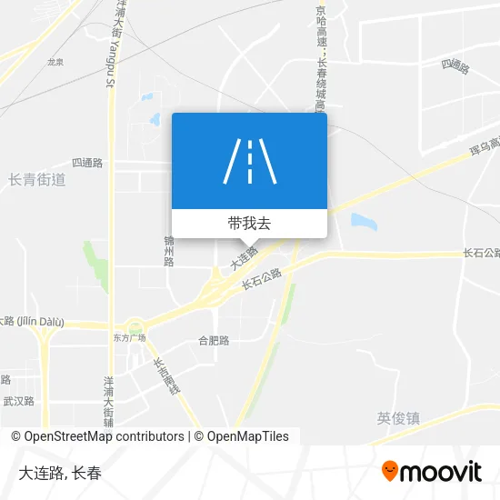 大连路地图