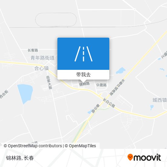 锦林路地图