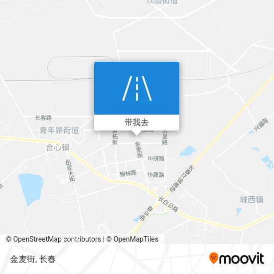 金麦街地图