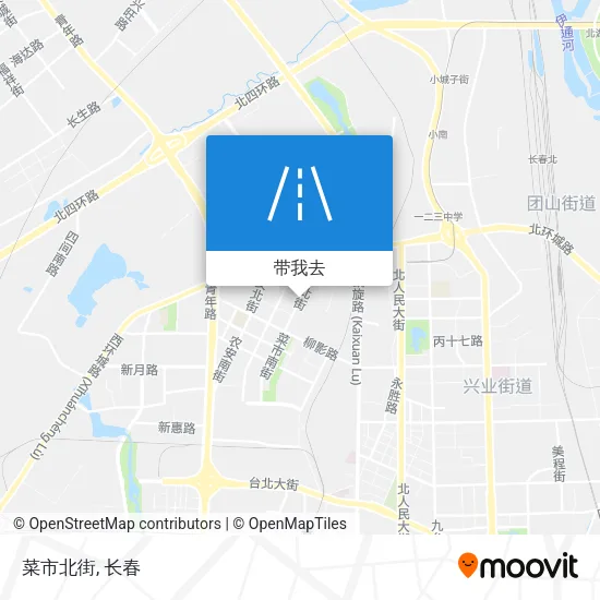 菜市北街地图