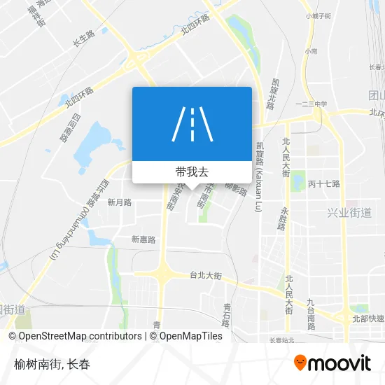 榆树南街地图