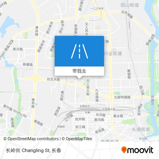 长岭街 Changling St地图