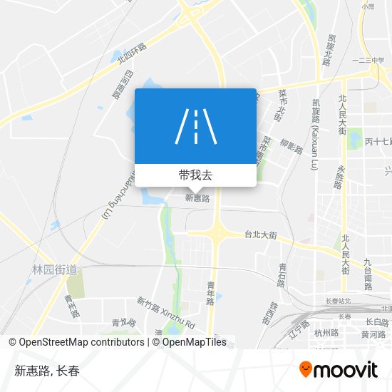 新惠路地图