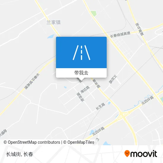 长城街地图