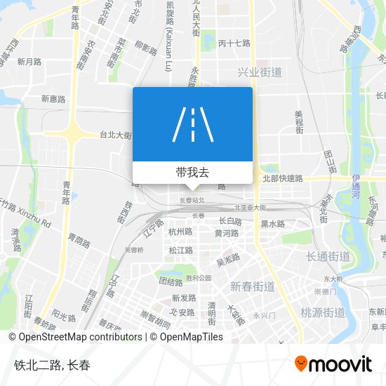 铁北二路地图