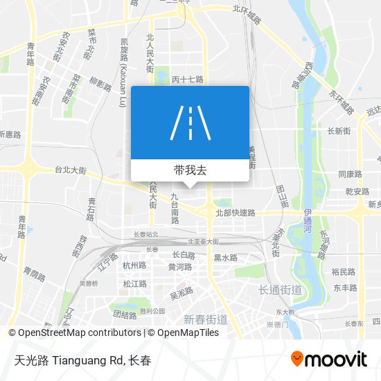 天光路 Tianguang Rd地图