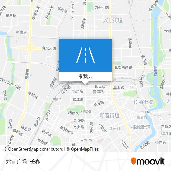 站前广场地图