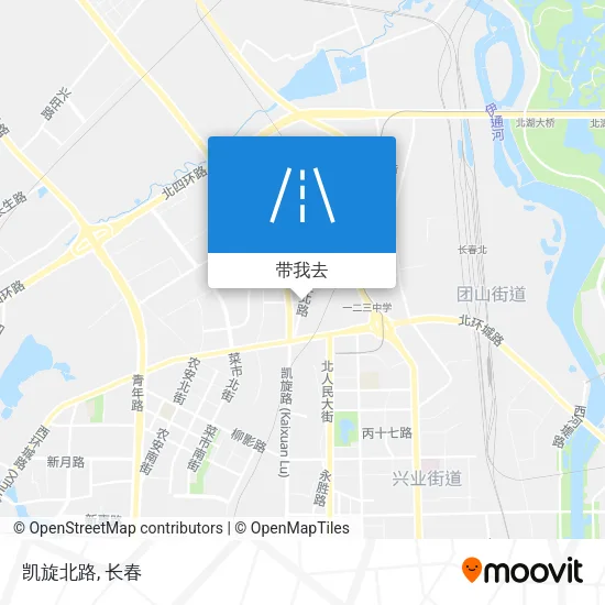 凯旋北路地图