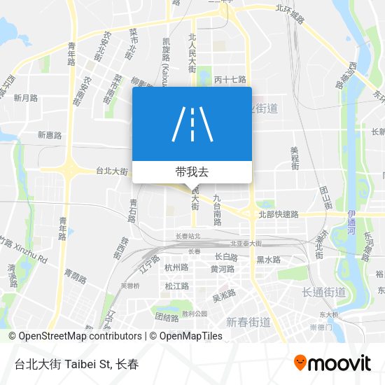 台北大街 Taibei St地图