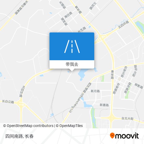 四间南路地图