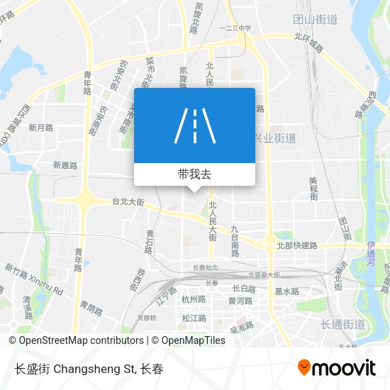 长盛街 Changsheng St地图