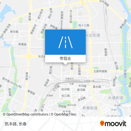 凯丰路地图