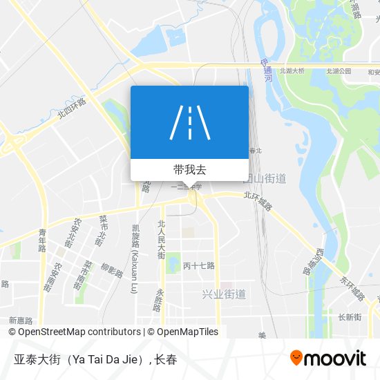 亚泰大街（Ya Tai Da Jie）地图
