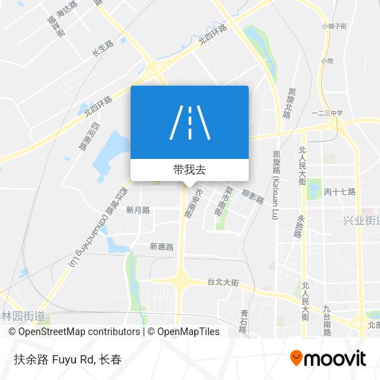 扶余路 Fuyu Rd地图