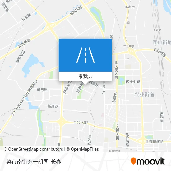 菜市南街东一胡同地图