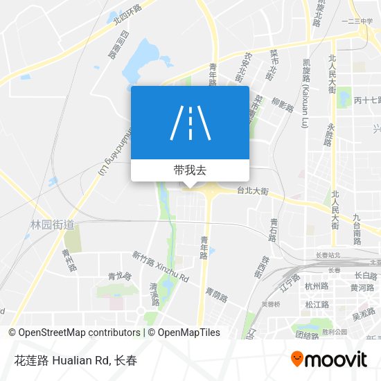 花莲路 Hualian Rd地图