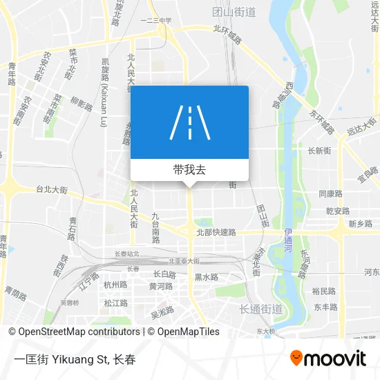 一匡街 Yikuang St地图