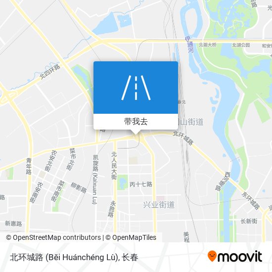 北环城路 (Bĕi Huánchéng Lù)地图