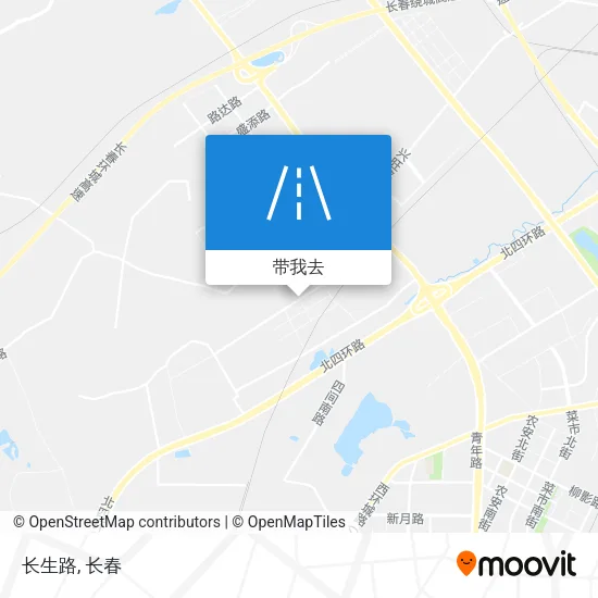 长生路地图