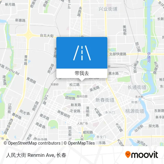 人民大街 Renmin Ave地图