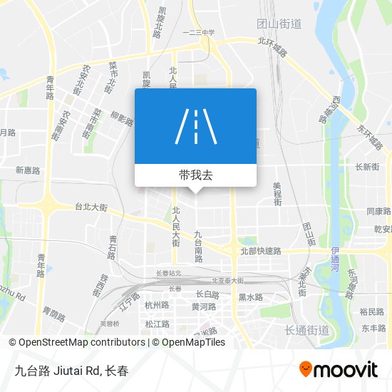 九台路 Jiutai Rd地图