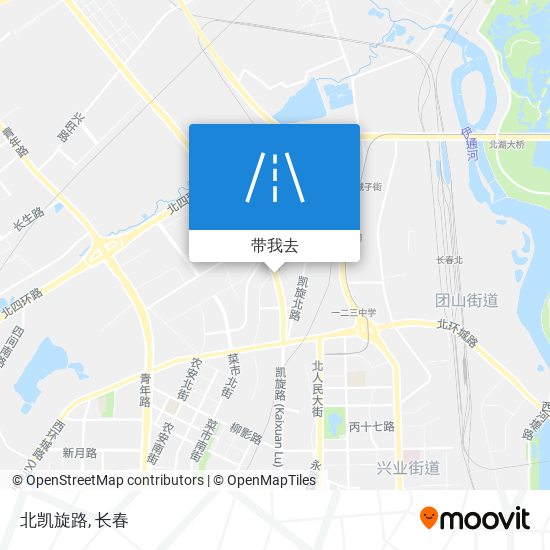 北凯旋路地图