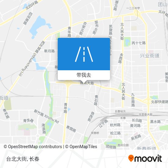 台北大街地图