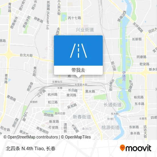 北四条 N.4th Tiao地图